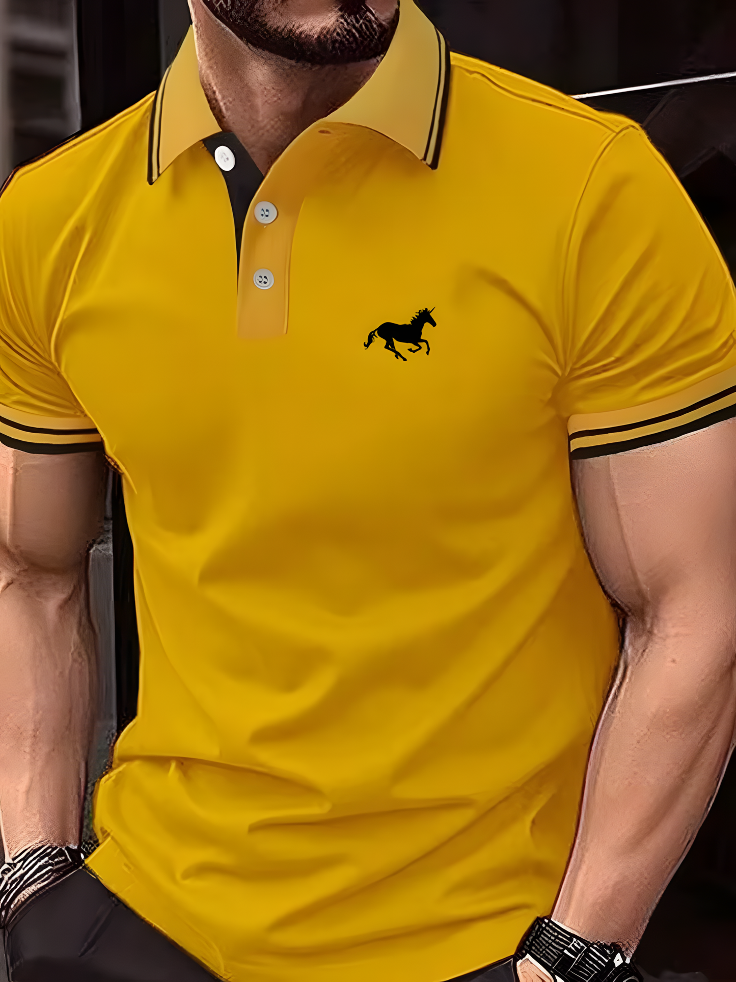New Men's T-shirt Polo
